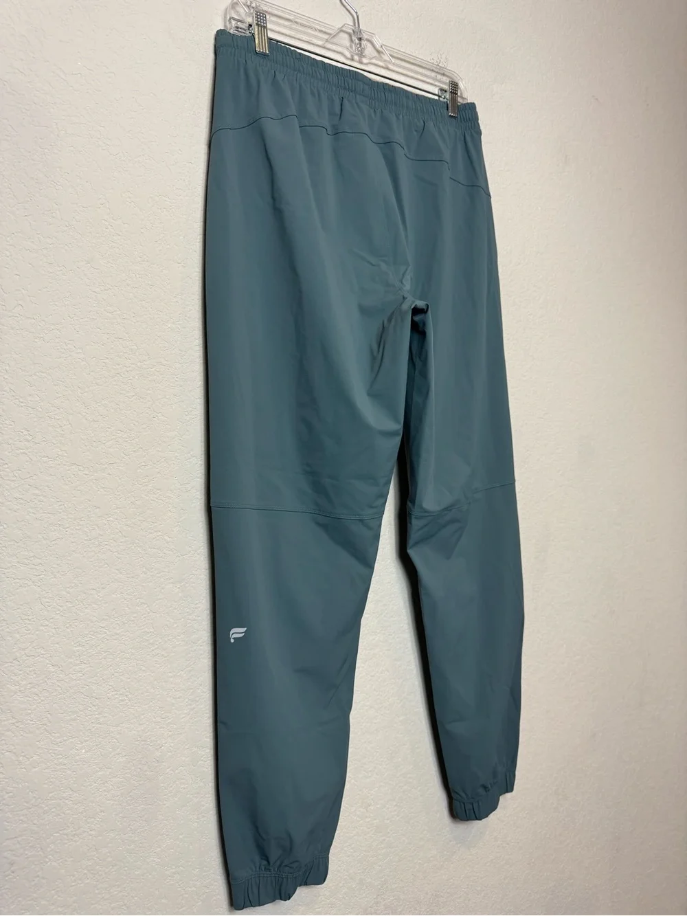 Fabletics Women’s Teal Drawstring Jogger Pants with Pockets Athleisure Casual L